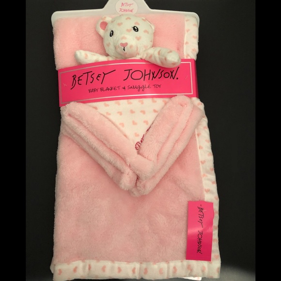 betsey johnson baby blanket